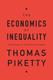 book The Economics of Inequality