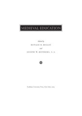 book Medieval Education