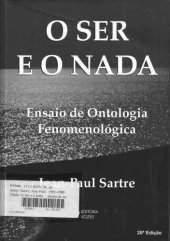 book O ser e o nada