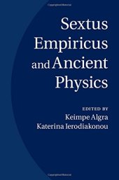 book Sextus Empiricus and Ancient Physics