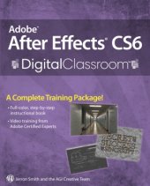 book Adobe After Effects CS6 Digital Classroom