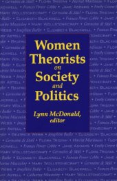 book Women Theorists on Society and Politics