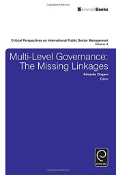 book Multi-Level Governance: The Missing Linkages