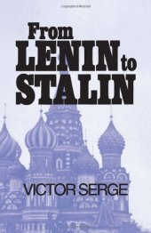 book From Lenin to Stalin