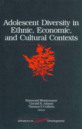 book Adolescent Diversity in Ethnic, Economic, and Cultural Contexts