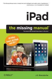 book iPad  The Missing Manual, 6th Edition