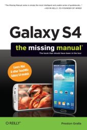 book Galaxy S4  The Missing Manual