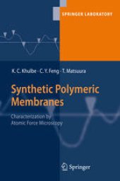 book Synthetic Polymeric Membranes: Characterization by Atomic Force Microscopy