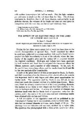 book The Effect of an Electric Field on the Lines of Lithium and Calcium