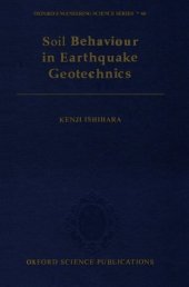 book Soil Behaviour in Earthquake Geotechnics 