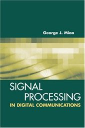 book Signal Processing for Digital Communications 