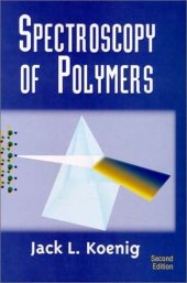 book Spectroscopy of Polymers