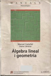 book Àlgebra lineal i geometria