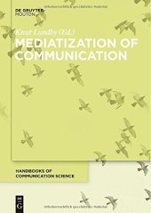 book Mediatization of Communication