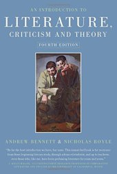 book An Introduction to Literature, Criticism and Theory