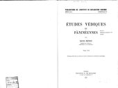 book Etudes védiques et pāṇinéennes 16