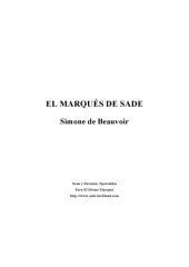 book El marques de Sade