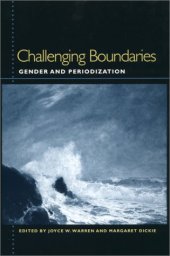 book Challenging Boundaries: Gender and Periodization