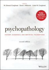 book Psychopathology : history, diagnosis, and empirical foundations