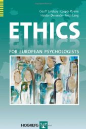 book Ethics For European Psychologists