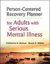 book Person-centered recovery planner for adults with serious mental illness