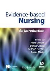 book Evidence-based nursing : an introduction