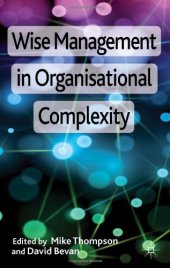 book Wise Management in Organisational Complexity