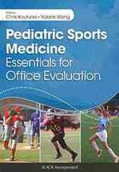 book Pediatric sports medicine : essentials for office evaluation