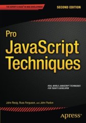 book Pro JavaScript Techniques: Second Edition