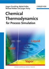 book Chemical Thermodynamics for Process Simulation