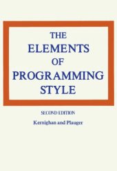 book The Elements of Programming Style