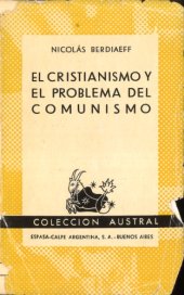 book El Cristianismo y el problema del Comunismo