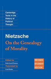 book Nietzsche: 'On the Genealogy of Morality' and Other Writings Student Edition