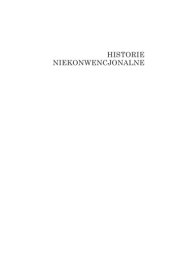 book Historie niekonwencjonalne : refleksja o przeszłości w nowej humanistyce