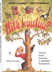 book Suomen kielen kuuntelu- ja ääntämisharjoituksia