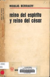 book Reino del espiritu y reino del Cesar