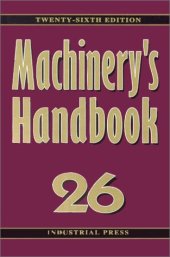 book Machinery's Handbook