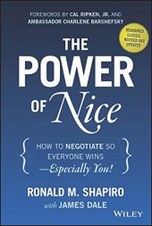 book The Power of Nice: How to Negotiate So Everyone Wins - Especially You!