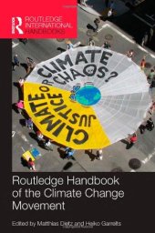 book Routledge Handbook of the Climate Change Movement