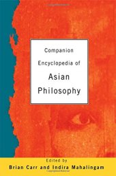 book Companion Encyclopedia of Asian Philosophy