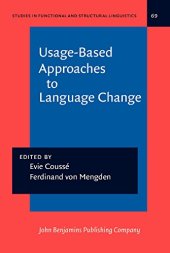 book Usage-Based Approaches to Language Change