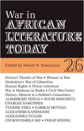 book ALT 26 War in African Literature Today