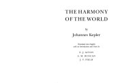 book The Harmony of the World