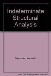 book Indeterminate Structural Analysis