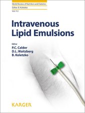 book Intravenous Lipid Emulsions