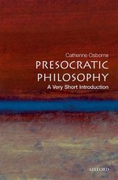 book Presocratic Philosophy: A Very Short Introduction