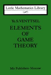 book Elements Of Game Theory