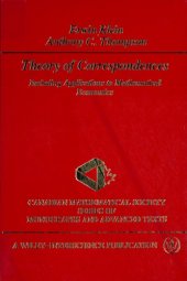 book Theory of Correspondences: Including Applications to Mathematical Economics