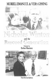 book Nicholas Winton and the Rescued Generation: Save One Life, Save the World