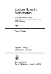 book Ergodic theory: Introductory lectures